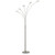 72" Nickel Five Light Led Arc Floor Lamp N270-526279