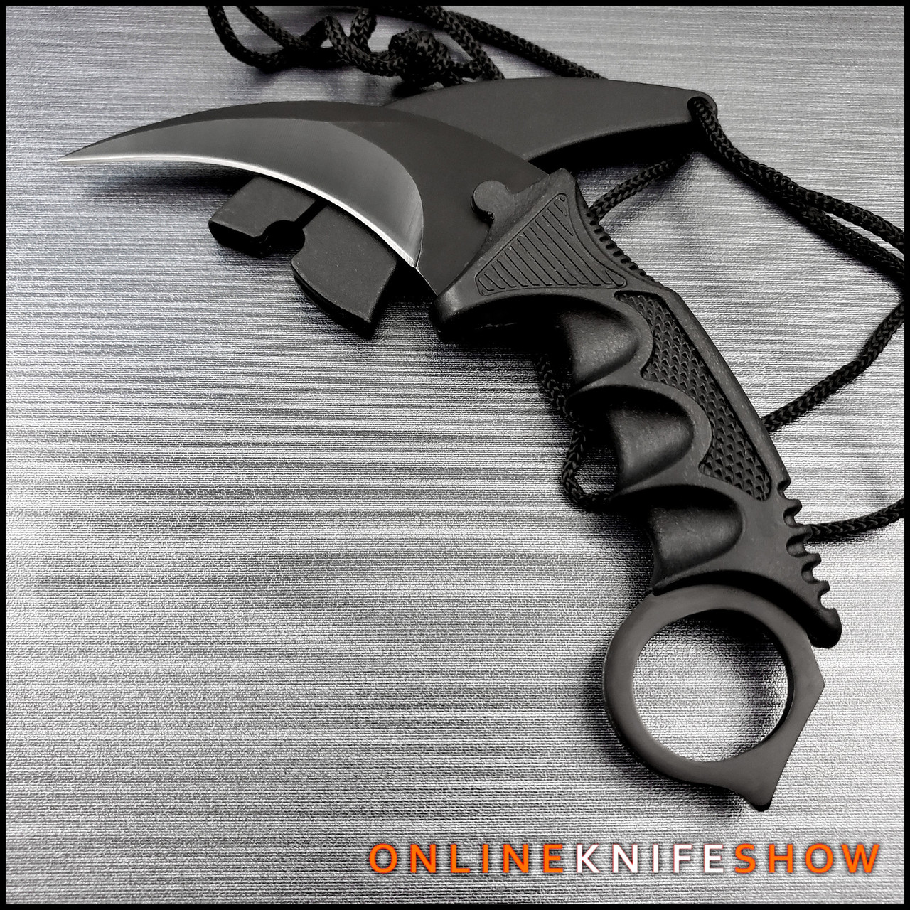 CSGO KARAMBIT HAWKBILL CLAW LIMITED EDITION SILVER - MEGAKNIFE