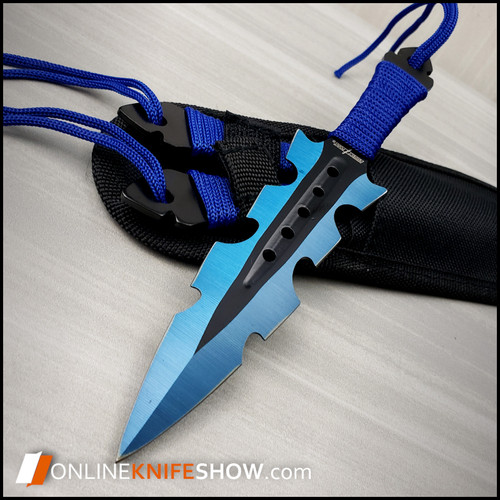 PP-110-3BL_tactical_throwing_knives_for_sale_fixed_blade_rainbow