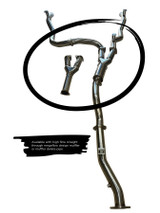 VDJ79 LANDCRUISER 2017-2025 V8 3" DPF BACK EXHAUST TWIN TAILPIPES