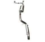 Nissan Patrol Y62 V8 Cat Back Exhaust manufactured in stainless steel by Rhino Exhaust