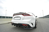 Top sounding exhaust for the Kia Stinger GT 3.3L TT Twin Turbo 