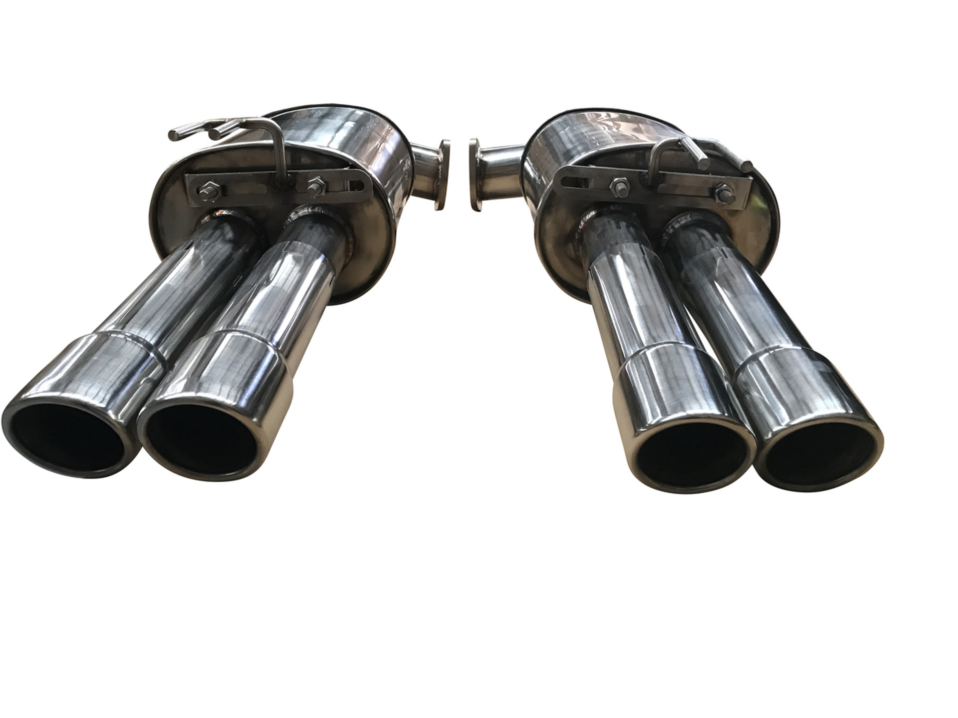 VEVF Holden Commodore. Rear Sports Mufflers or Muffler Deletes