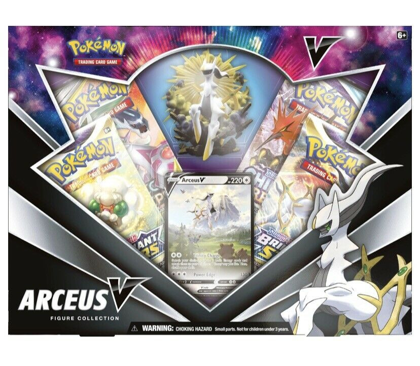 Arceus V Figure Collection Box and Fire Gaming