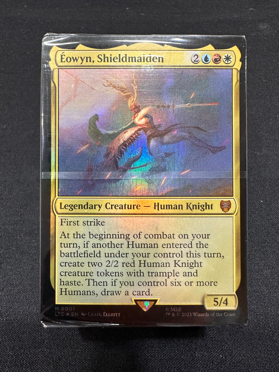 riders of rohan mtg card Lord of the Rings Commander Deck Riders of Rohan