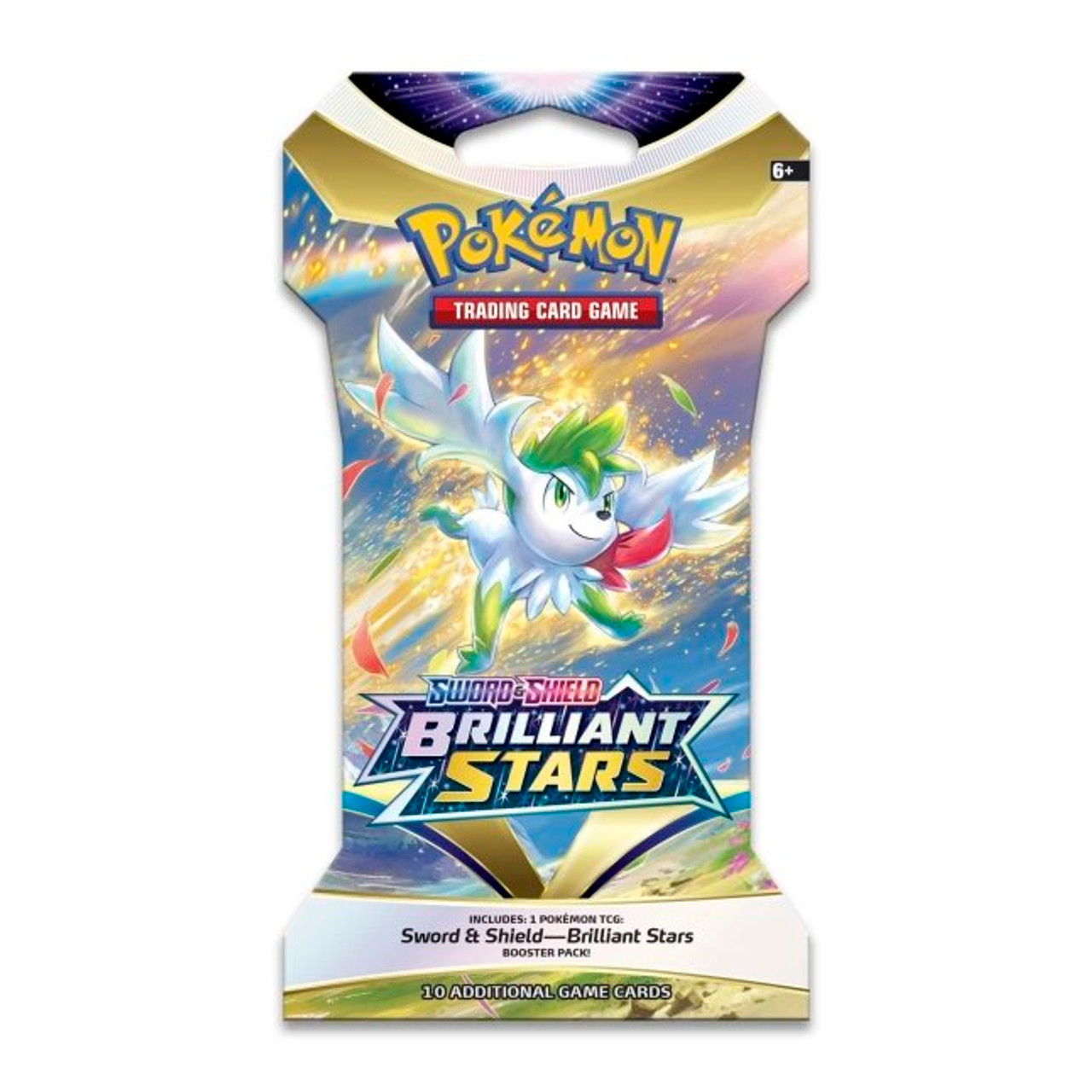 ポケモン BRILLIANT STARS ブースターパック 8パック Pokemon Sword and Shield Brilliant Stars (8) Sleeved Booster