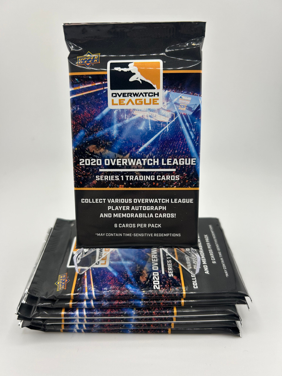 2020 Overwatch League Series 1 Trading Cards (7 Packs) - Forge and