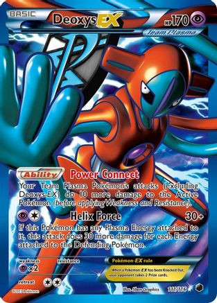 Deoxys EX (Team Plasma) (Full Art) 111/116 - Plasma Freeze