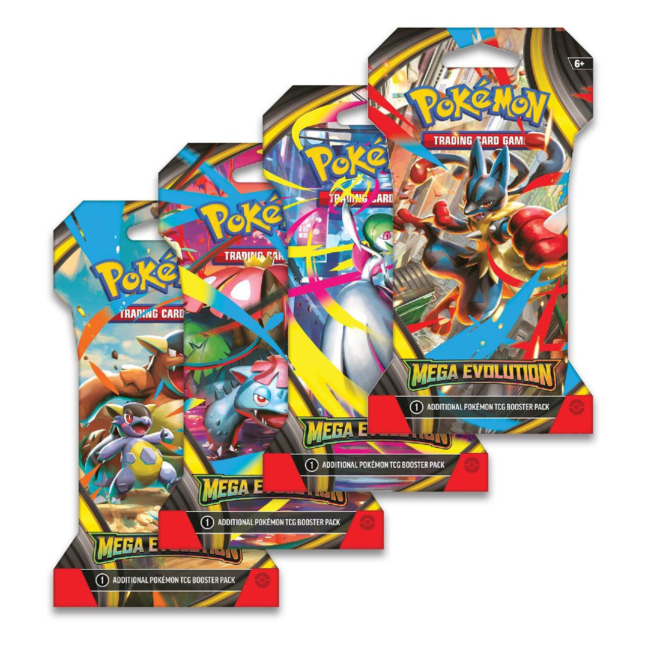 Mega Evolution - Sleeved Booster Pack (Random Art)