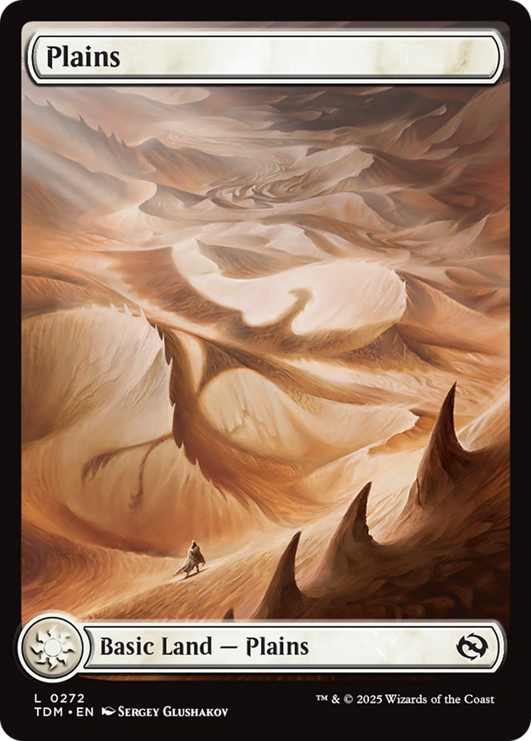 Plains (Foil) [TDM-0272F] - Forge and Fire Gaming