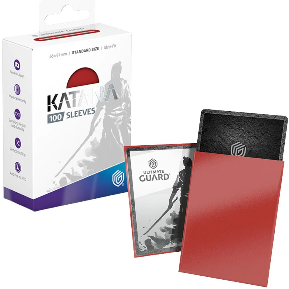 Ultimate Guard Katana Sleeves – 100 Standard Size Card Sleeves