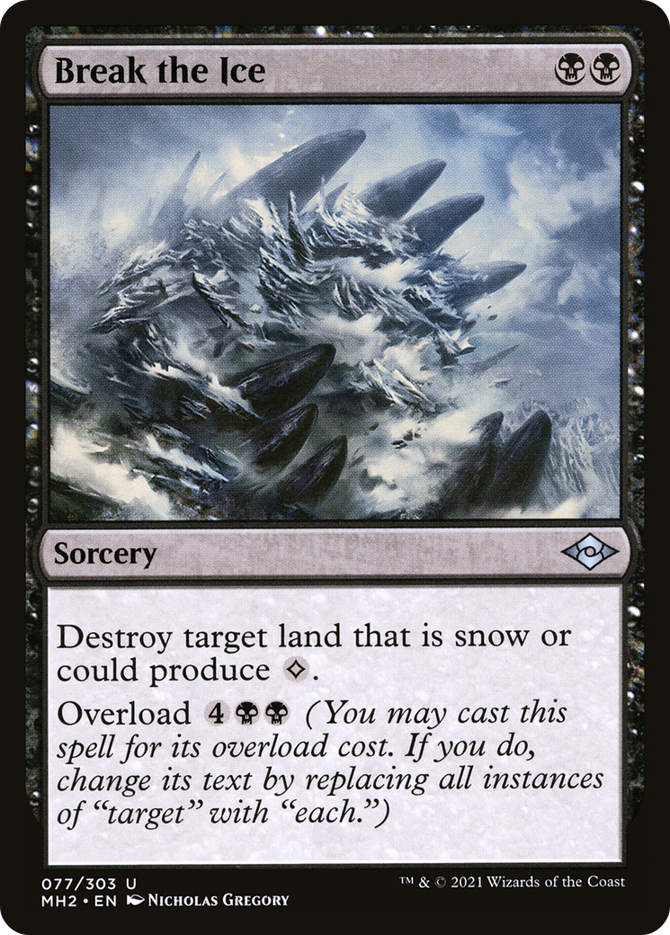 Break the Ice (Foil) [MH2-0077F] - Forge and Fire Gaming