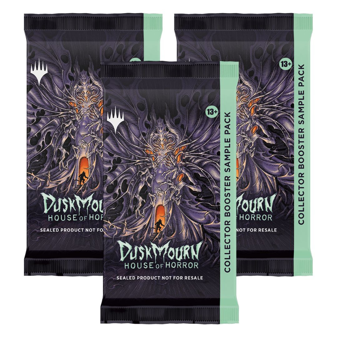 3x Duskmourn Collector Booster SAMPLE Packs