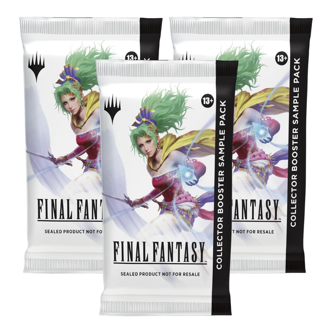 3x Final Fantasy Collector Booster SAMPLE Packs