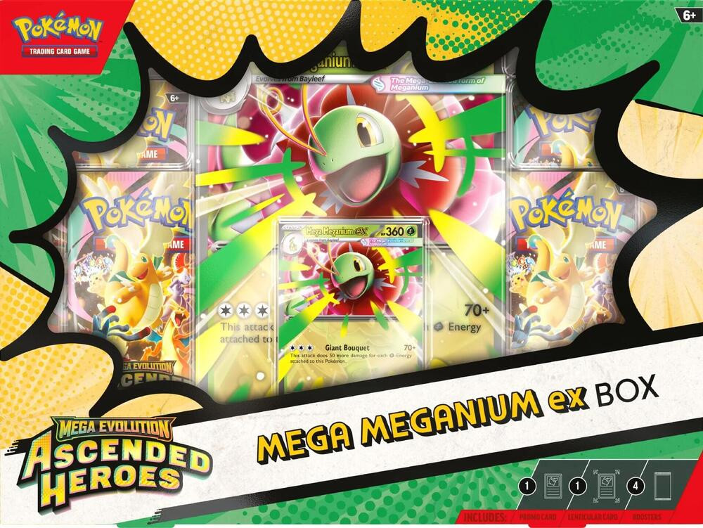 Ascended Heroes - Mega Meganium ex Box