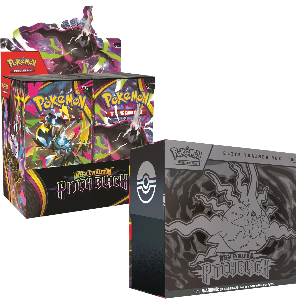trainer booster box Pitch Black - Booster Box & Elite Trainer Box