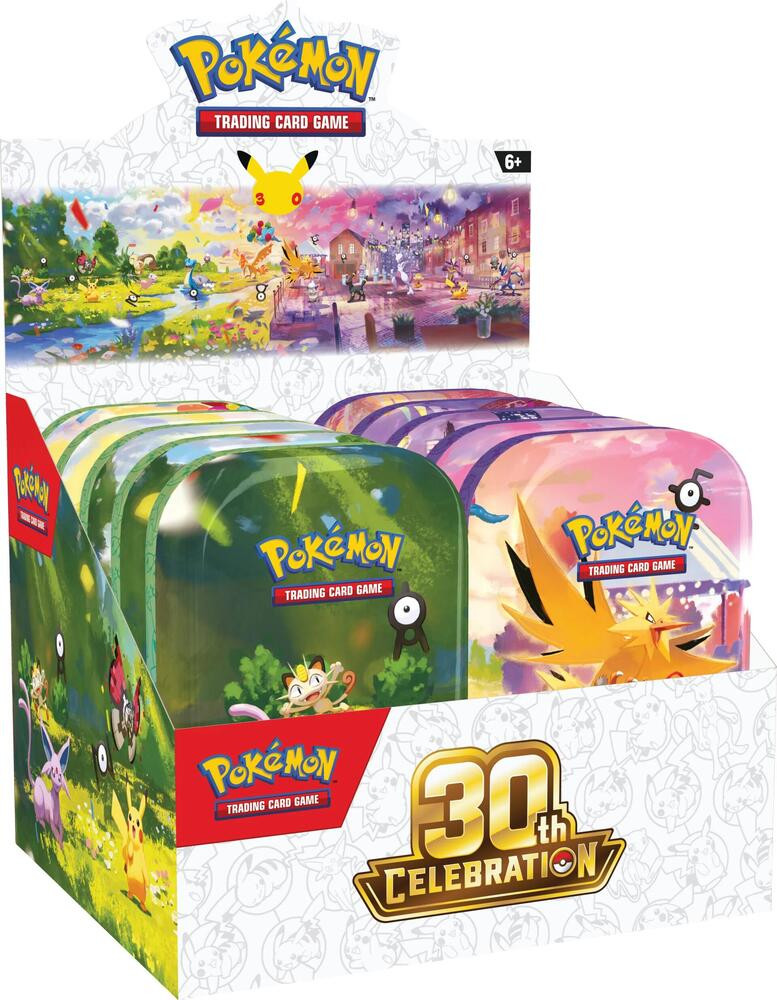 【海外限定】25th Celebrations 4種セット　mini tin 30th Celebration - Day & Night Mini Tin Diplay - Forge and Fire Gaming