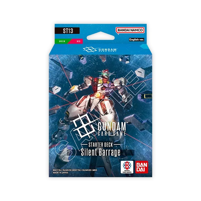 Gundam Card Game - Starter Deck 13 Silent Barrage - Forge and Fire