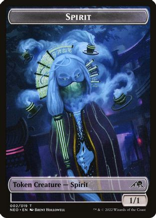 Spirit (002) // Treasure (017) Double Sided Token [NEO-2 // 17
