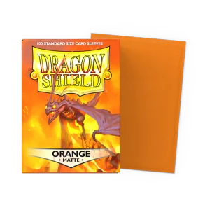 Dragon Shield - Matte Orange (Standard 100ct)