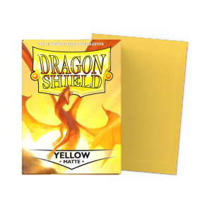 Dragon Shield - Matte Yellow (Standard 100ct)