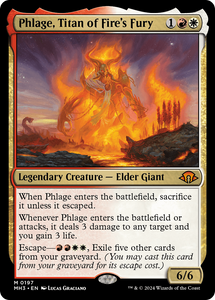 Phlage, Titan of Fire's Fury  (MH3-0197)