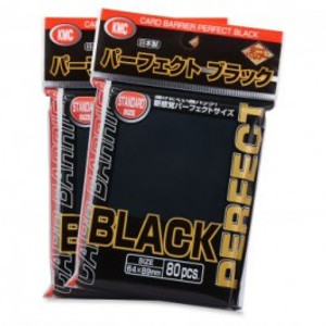 KMC Perfect Fit - Black Inner Sleeves (80ct)