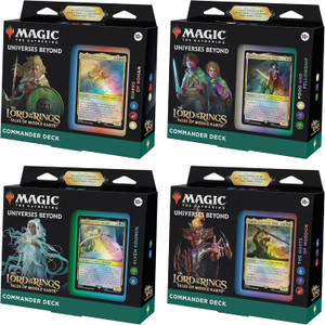 Lord of the Rings Tales of Middle Earth Commander Decks (Set of 4) Lord of the Rings Tales of Middle Earth Commander Decks (Set of 4)