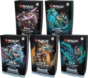 Tarkir Dragonstorm Commander Decks (Set of 5) Tarkir Dragonstorm Commander Decks (Set of 5)