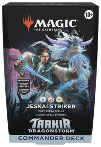 Tarkir Dragonstorm Commander Deck - Jeskai Striker Tarkir Dragonstorm Commander Deck - Jeskai Striker