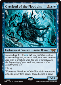 Overlord of the Floodpits  (enchantment) [DSK-0068]