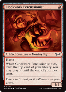 Clockwork Percussionist  [DSK-0295]