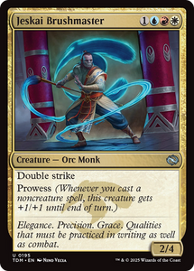 Jeskai Brushmaster  [TDM-0195]