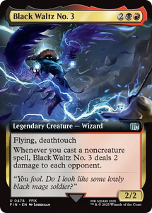 Black Waltz No. 3 (Extended Art)  ( Extended Art) [FIN-0478]
