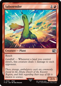Sabotender  [FIN-0153]
