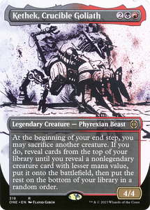 Kethek, Crucible Goliath  ( Showcase) (Borderless) [ONE-0319]