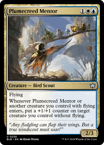 Plumecreed Mentor  [BLB-0228]