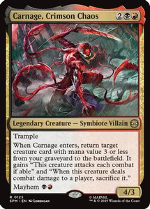 Carnage, Crimson Chaos  [SPM-0125]