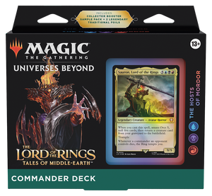 The Hosts of Mordor - Commander Deck The Hosts of Mordor - Commander Deck