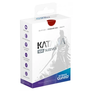 Ultimate Guard Katana Sleeves - Red