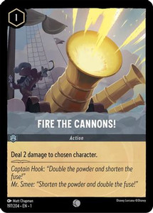 Fire the Cannons! (197/204) - Disney Lorcana card