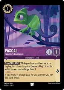 Pascal - Rapunzel's Companion (53/204) - Disney Lorcana card