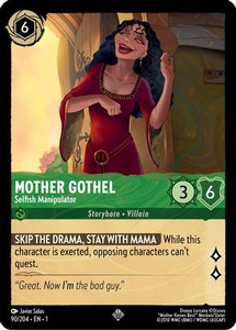 Mother Gothel - Selfish Manipulator (90/204) Cold Foil Mother Gothel - Selfish Manipulator (90/204) Cold Foil