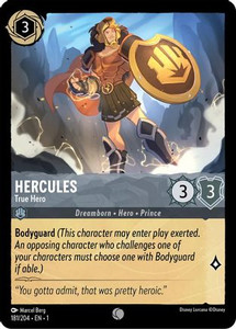 Hercules - True Hero (181/204) Cold Foil Hercules - True Hero (181/204) Cold Foil