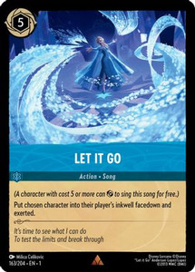 Let It Go (163/204) Cold Foil Let It Go (163/204) Cold Foil