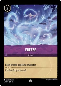 Freeze (63/204) - Disney Lorcana card