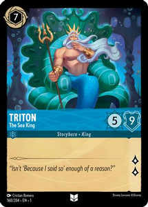 Triton - The Sea King (160/204)  Cold Foil