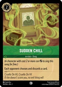Sudden Chill (98/204) Cold Foil - Disney Lorcana card