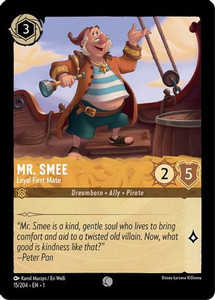 Mr. Smee - Loyal First Mate (15/204) - Disney Lorcana card