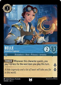 Belle - Inventive Engineer (141/204) Cold Foil Belle - Inventive Engineer (141/204) Cold Foil